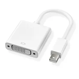 Adaptador Mini DP DisplayPort a DVI, convertidor de conector para Mac, Microsoft, Surface, portátil, TV, Monitor, pProjector