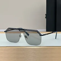 Luxus-Designer-Sonnenbrille für Herren, Hubot-Halbrahmen-Sonnenbrille, randlose Sonnenbrille, hochwertige Sonnenbrille, Luxus-Designer-Männer, quadratische Brillenfassung, Damenbrille