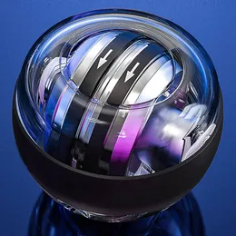 Power D. Bogci ZK30 LED Gyroscopic Powerball Autostart Range Gyro Power Ball z kontratakiem Ręcznie Moc Siły Trener Fitness Sprzęt 230906