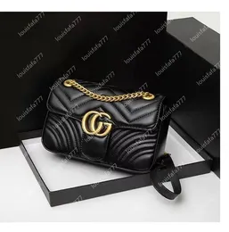 Moda marmont çanta aşk kalp dalgası desen el çantası omuz çanta zinciri çanta çapraz cüzdan bayan deri klasik stil tote çantaları 5188