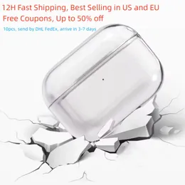 For AirPods Pro 2nd generation Bluetooth Headphones Max Accessories Solid Silicone Cover Airpods 3 pods Wireless Earphone Headset Water Proof Shockproof Case