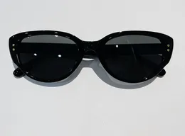 Retro americano para mujeres Senior Sense personalidad dulce fresco blanco ojo de gato moda UV gafas de sol