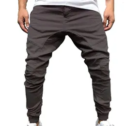 Pantaloni da uomo Pantaloni Salopette Sport casual con tasche con cerniera Fascia 13 Pantofola in ceramica selvaggia