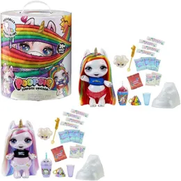 人形2023 Propsie Slime Unicorn Rainbow Glitter Poop Rocking Starlight Luxury Doll Sets for Girl Birthday Gifts 230906