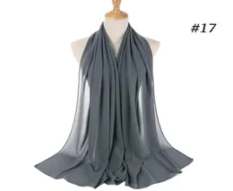 Schals 2021 Mode Frauen Solide Chiffon Kopftuch Bereit zum Tragen Instant Hijab Schal Muslim Schal Islamische Hijabs Arabischen Wrap Kopf2148456
