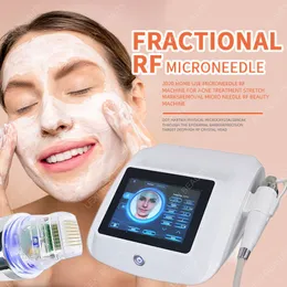Fractional RF Microneedle Beauty Machine 10/25/64/Nano 4 Tips التجاعيد الممتدة علامات إزالة جسم الوجه إزالة ندبة حب الشباب