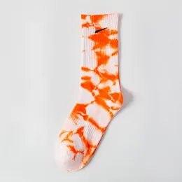 Damskie męskie krawat bar barwnik harajuku hiphop sportowy skarpetek dla mężczyzn hurtowe kobiety pończochy mężczyzn Pure Cotton Long Grip Man Polo Sock Sock Socks Autumn Winter