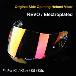Outdoor Eyewear Motorcycle Visor Anti-scratch Wind Shield Helmet Visor Full Face Fit for AGV K1 K3SV K5 Motorcycle Shield Lens Moto Accessories 230905