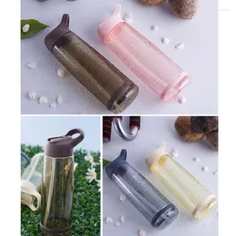 Water Bottles 550ml/850ml/1000ml Straw BPA Free Leak-Proof Eco-friendly With Lid Hiking Camping Plastic Travel Bottle