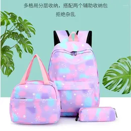 School Bags University Student High Korean Version Of Fashion And Simplicity Junior Leisure Lightweight Schoolbag