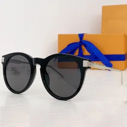 Designer high-quality UV400 casual party with acetate fiber oval frame and slender metal legs Z1671 suitable for both men and women