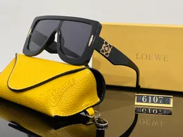 Европейские и американские солнцезащитные очки в большой оправе, цельные модные очки, женские солнцезащитные очки премиум-класса, трендовые индивидуальные солнцезащитные очки 6107