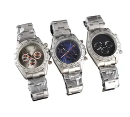 Zegarek męski luksusowy styl mody kwarcowy ruch wszystkich stali nierdzewnej wsuwane męskie zegarek sportowy Waterproof Casual Classic Classic Watch