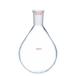 500ml 24/40ガラス回復フラスコロータリー蒸発器Kjelda Bottle Lab Glassware