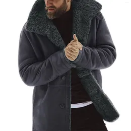 Racing Jackets Autumn & Winter Men's Warm Coat Neat And Smooth Stitching Jacket For Home Office Gathering Or Shopping