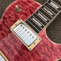 Custom Shop Standard-E-Gitarre von hoher Qualität, Chrom-Hardware, Palisander-Griffbrett