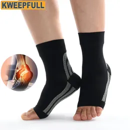 Suporte de tornozelo 1 par de meias de fascite plantar para mulheres e homens - manga de compressão de tornozelo de pé - fornece suporte de arco alívio da dor no calcanhar 230905