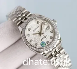 Perfekt damklockor Miss 279173 279139RBR 31mm Diamond Dial Bezel Rostfri Jubilee Armband 2813 Rörelse Automatisk mekanisk kvinnlig armbandsur