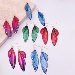 Висячие серьги с крыльями бабочки, женские аксессуары для ушей Senior Sense Cicada в стиле ретро, европейские и американские аксессуары для ушей