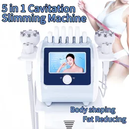 New upgrade muscle trainer cavitation system vacuum radio frequency ultrasound firm abs & lift buttock fat removal machine