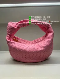 Bolsas femininas designer botteg vena sacos cor rosa axilas saco tecido portátil bolsa feminina x