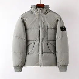 High quality brand topstoney parkas AW'022'023 Autumn and Winter Nylon Metal Series down jacket Classic embroidered badge fashion down jacket