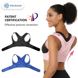 Back Support Posture Corrector Corset ClaVicle Spine Placure Correction Back Support Belt Bekväm mjuk stripkorrigerare 230905