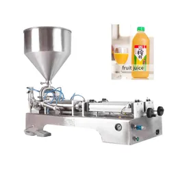 Double Head Paste Filling Machine Multifunktionell Yoghurt Ice Cream Ketchup Paste Liquid Dual Use Packaging Machine 1000-5000ML
