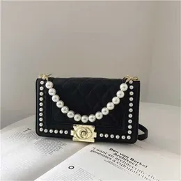 2024 New luxury handbag Top Design Luxury Bags high quality Messenger simple chain pearl shoulder women