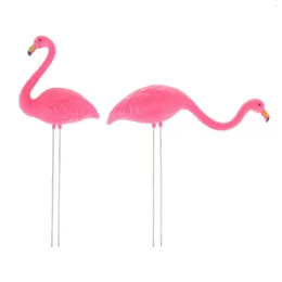 Garden Decorations Flamingo Stake Statue Figurines Yard Ornament Party Patio Porch Backyard