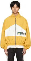 【関税込み】Rhude イエロー 'Rhude 27' ジャージ c764b21f-7c6f-4cf2-9f81-