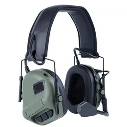 Taktyczne słuchawki Airsoft Tactical Headset Składany uszu Mikrofon wojskowy strzelanie do słuchawki Ucha słuchawki 230906