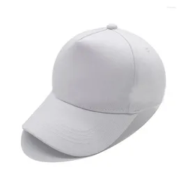 Ball Caps Arrival 55-57cm Adjustable Hat Children's Snapback Baseball Cap Solid Color Cotton Sun (Extra Cost For Custom Logo)