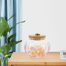 収納ボトルガラスジャー小さなクッキー容器can lidtiny jar go food containers lids clear canister dry honey