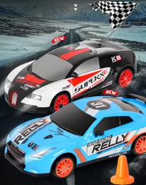Electric Car Sports Drift Car RC RC RC Rac Racing Drift 고속 고속 20kmh 2.4GHz 4WD AE86 차량 장난감 어린이 크리스마스 선물 230906