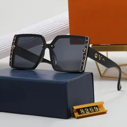 Luxury designer sunglasses for women oversize Frame Eyewear Personalized Frame Design UV400 oversized Driving Beach polarized with sunglasses Case