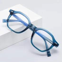 サングラスフレームメガネフレームwomentr90と合金材料ファッショナブルな汎用性のある皮膚非クリップフェイススクエア眼鏡