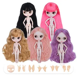 Bonecas YUMMON Boneka Blyth 1 6 Tubuh Bersama 30CM BJD Wajah Berkilau Putih dengan dan Tangan Harga Khusus DIY Mainan Fashion Hadiah Anak Perempuan 230905