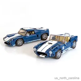 كتل جديدة MOC- 10265 بناء لبنة CAR CARLAST PACEUP MODEL DIY TOYS HIDERSS R230907