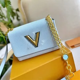 długa łańcuch V w kształcie w kształcie torby luksusowa luksusowa mroczna strzępka torba na ramię