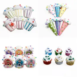 Christmas Decorations Wholesale Pendant Tree Ornaments Colorf Foam Cake Ice Cream Candy House Dh0135 T03 Drop Delivery Home Garden Fes Dh6N9