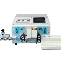 810C 810F 820C 840C 845C 860C 4 Wheels Drive Electric Wire Peeling Stripping Cutting Machine For Computer Strip Thin Wires 0.1mm-6mm2 Single Or Double Four Wires
