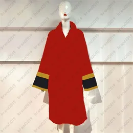 5A top quality Bath robes Supplies luxury Women Men Bathrobe Italy USA populars Designer lovers printing Bath Robe309L