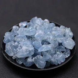 1000g doğal mavi celestit mineral kuvars kristal yığın taş çakıl iyileştirici değerli taşlar çiğ kayalar el sanatları için ev dekorasyonu297h