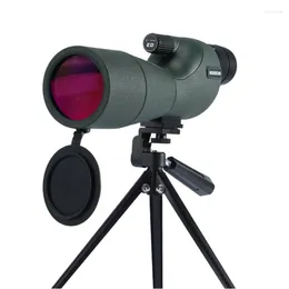 Teleskop 25-75x60 Spotting Scope Monocular Powerful Binoculars Bak4 FMC Watertproof med stativ för resekamping fågelskådning