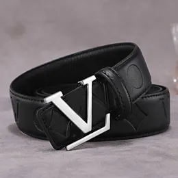 Letter Designer Black Em Ceinture Homme Luxe Cowhide Lui Belt Man Woman Leather Strap Fashion Letters Buckle multiple color quiet catch nice Great optional higher