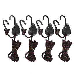 Açık Gadgets Cırcırlar Kayak Halat Sıkıcı Antirust Dipping S Hook Cırcır Kasnak ve Kano Sling Araba Onarımı 230906