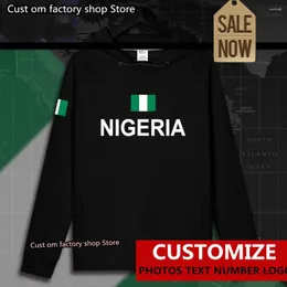 Men's Hoodies Nigeria Nijeriya Nigerian NG Mens Hoodie Pullovers Men Sweatshirt Thin Streetwear Clothing Tracksuit Nation 01