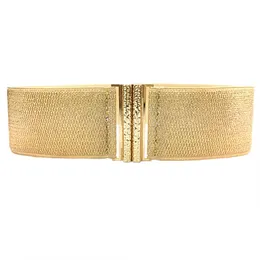 Cinture Gonna versatile Cintura elastica in vita larga Cintura dorata Cintura decorativa da donna Piumino Maglione con gonna Cintura SCB0319 230907