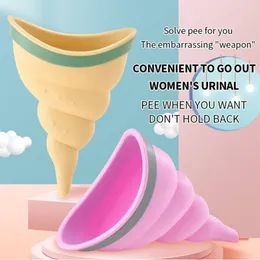 Nowy konch typu damskiego Stojące Stojąca Dogodna awaryjna torba moczowa do wiadra moczowego dla kobiet w toalecie publicznej turystycznej